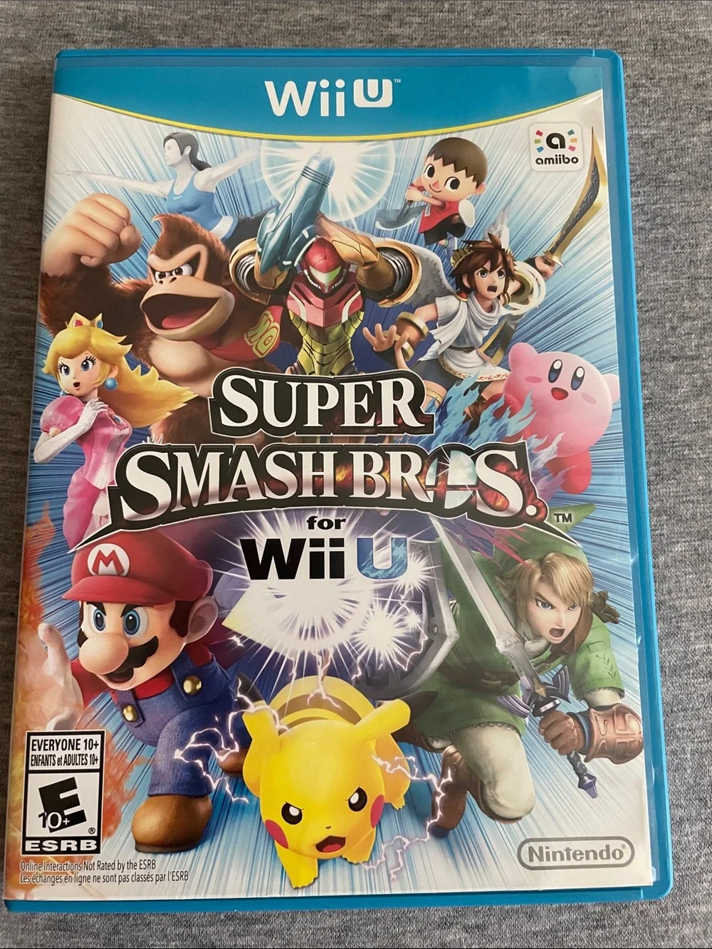 Nintendo Super Smash Bros. for Wii U - Blue Case